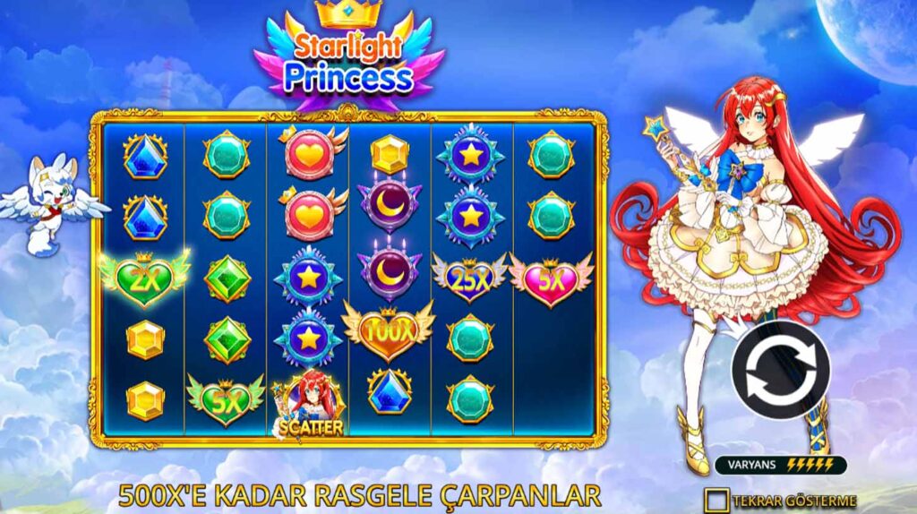 Starlight Princess oyunu