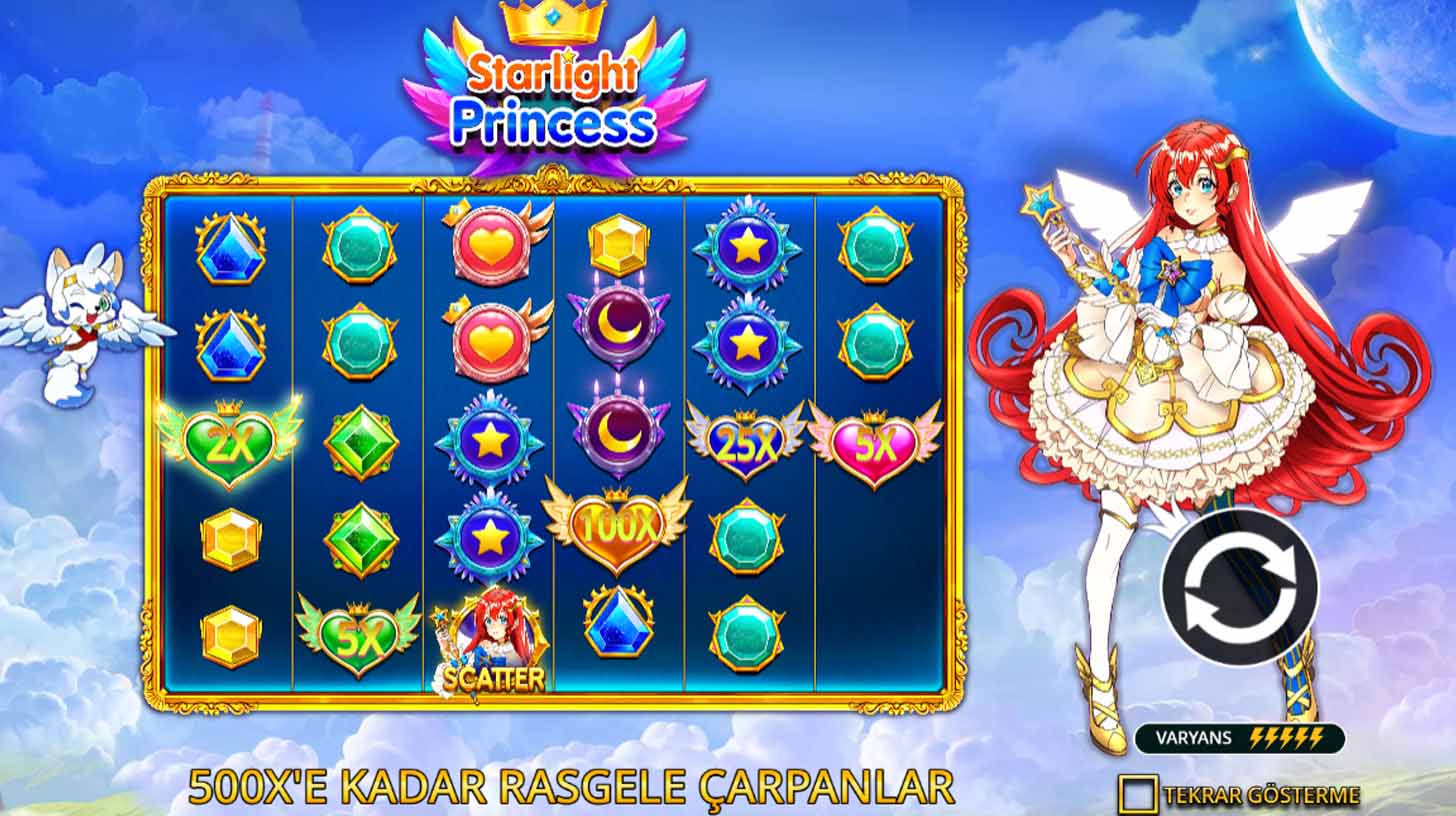 Starlight Princess oyunu